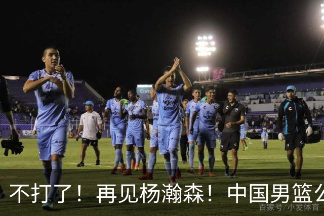 不打了！再见杨瀚森！中国男篮公布十二人名单